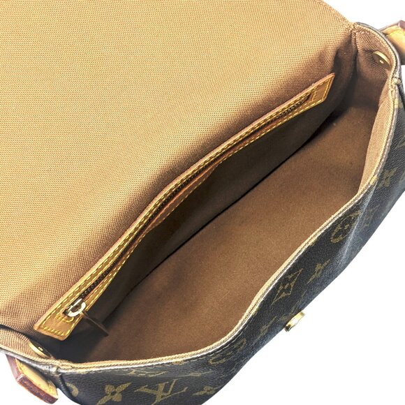 LOUIS VUITTON Authentic Brown Monogram Canvas Mini Looping Shoulder Bag - Picture 14 of 16